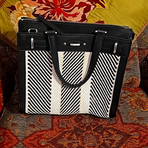 Calvin Klein Raffia Roxy Tote, Hand Bag - Picture 1 of 11